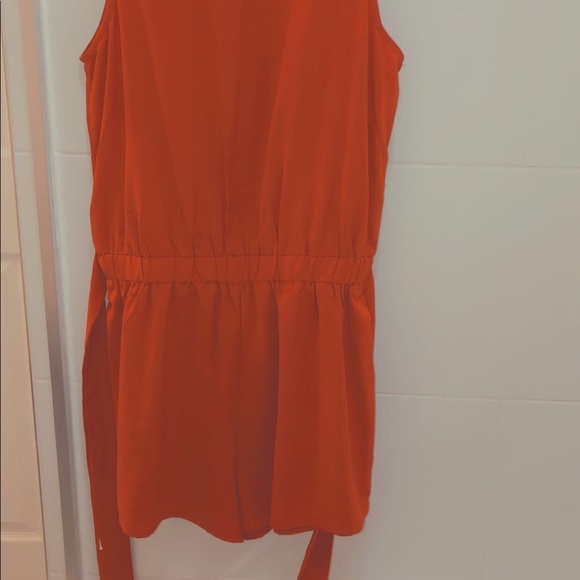 SHEIN Rust Colored Romper - Picture 2 of 3